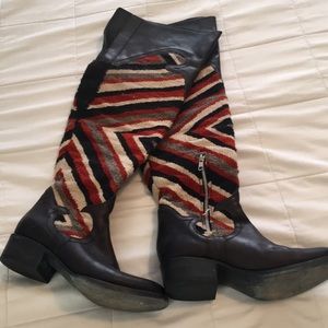 Freebird by Steve Madden knee high boots
